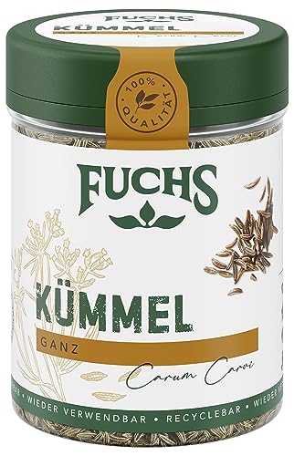 Fuchs Gewürze - Kümmel ganz - kräftiges Gewürz für Kohl- und Fleischgerichte oder zu...