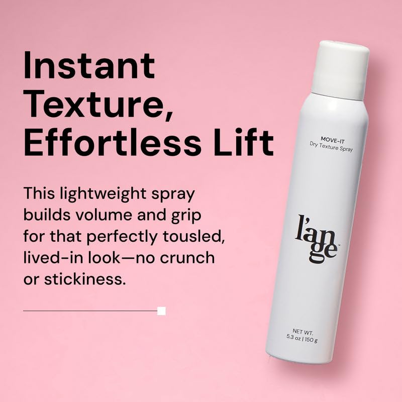 L'ANGE HAIR Move-It Super Dry Texture Spray | Absorbs Oil and Refreshes Hair | Texturizing Spray for Hair Volume | Adds Lightweight Lift and Body | Texturizing Product For Women - Image 2