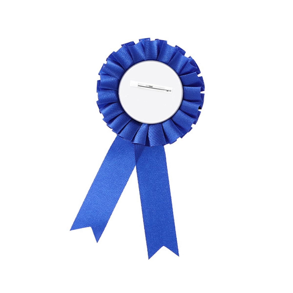 Paquete de 12 medallas de rosetas, medallas de ganadores Azules, artículos para Fiestas, para Eventos Deportivos, aulas, espectáculos de talentos, medallas
