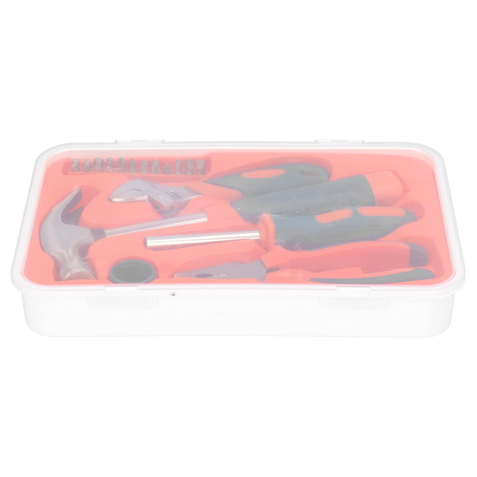 Set di Utensili Manuali 17 Pezzi, Set di Utensili per la Casa, Collezione Generale di Utensili per la Casa, Comprese Pinze a Martello, Cacciavite per Progetti Domestici Set