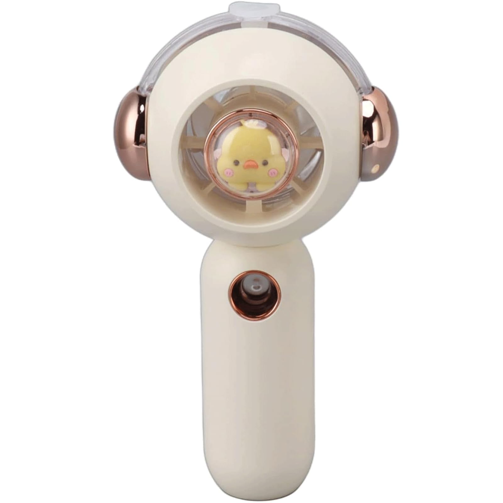 ZUMAHA Ventilatore Portatile Mini Ventilatore a 3 impostazioni di velocità, Ventola di Raffreddamento nebulizzata, Ventola Personale Ricaricabile Tramite USB, Ventola Portatile Portatile Multiuso