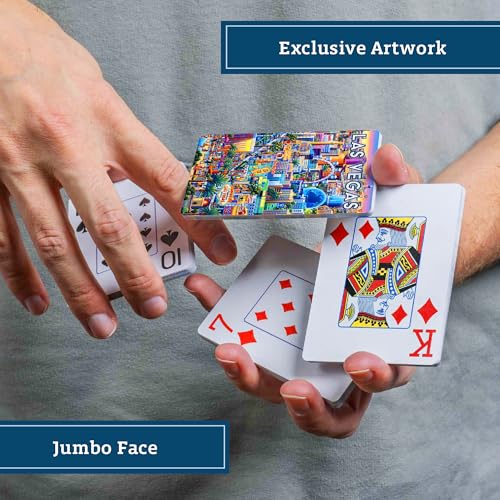 Boardwalk Puzzles Premium Featherlight naipes de póker miniatura 2