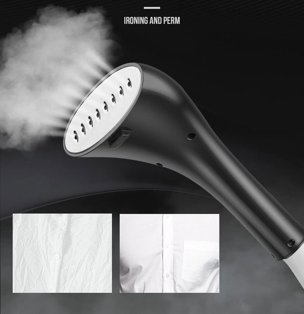 Steamer for Clothes, 2000W Standing Garment Steamer with Stainless Steel Steam Nozzle, 2.5L Water Tank for 70 mins Continuous Steaming, 25s Heat-up Wrinkle Remover, Adjustable Pole for Storage (A)