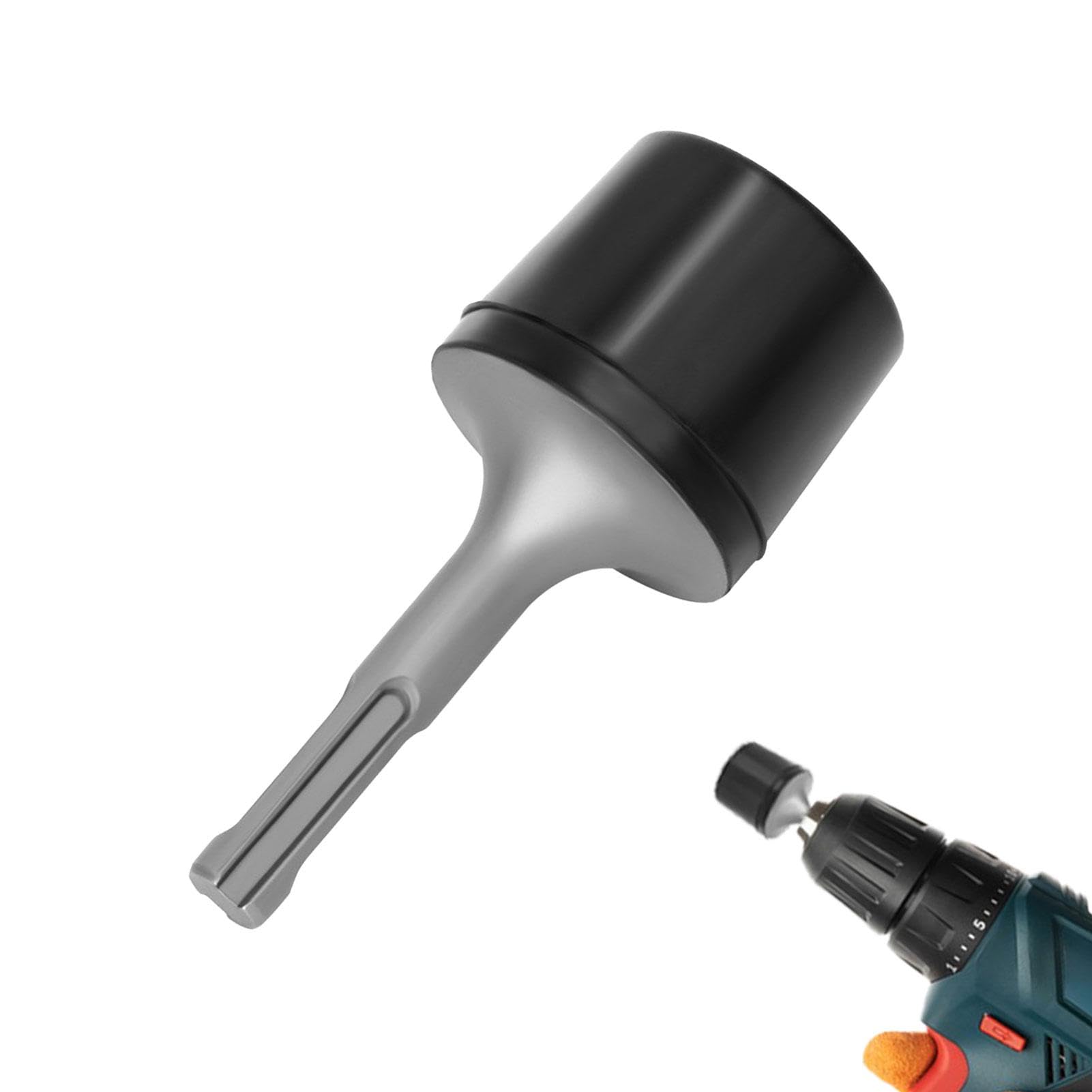 Rubber Mallet Hammer - Vibrating Rubber Mallet | Round Shank Radiator Vibrator Hammer | High Hardness Rubber Hammer for Leather Crafts, Watch, Jewelry, Flooring Installation, Pipe Cleaning