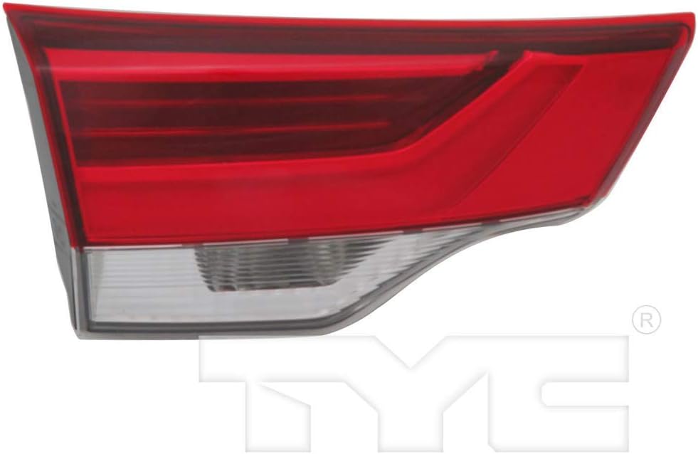 KarParts360 For Toyota Highlander Tail Light Assembly 2017 2018 2019 Driver Side Inner/Backup LED DOT Certified For TO2802139 | 81590-0E120