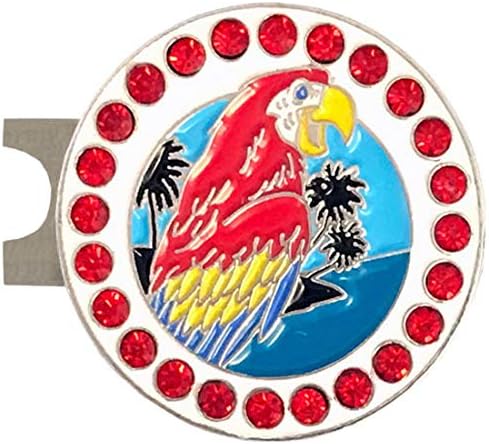 Review Giggle Golf Bling Parrot Golf Ball Marker with A Standard Hat Clip Review Giggle Golf Bling Parrot Golf Ball Marker with A Standard Hat Clip