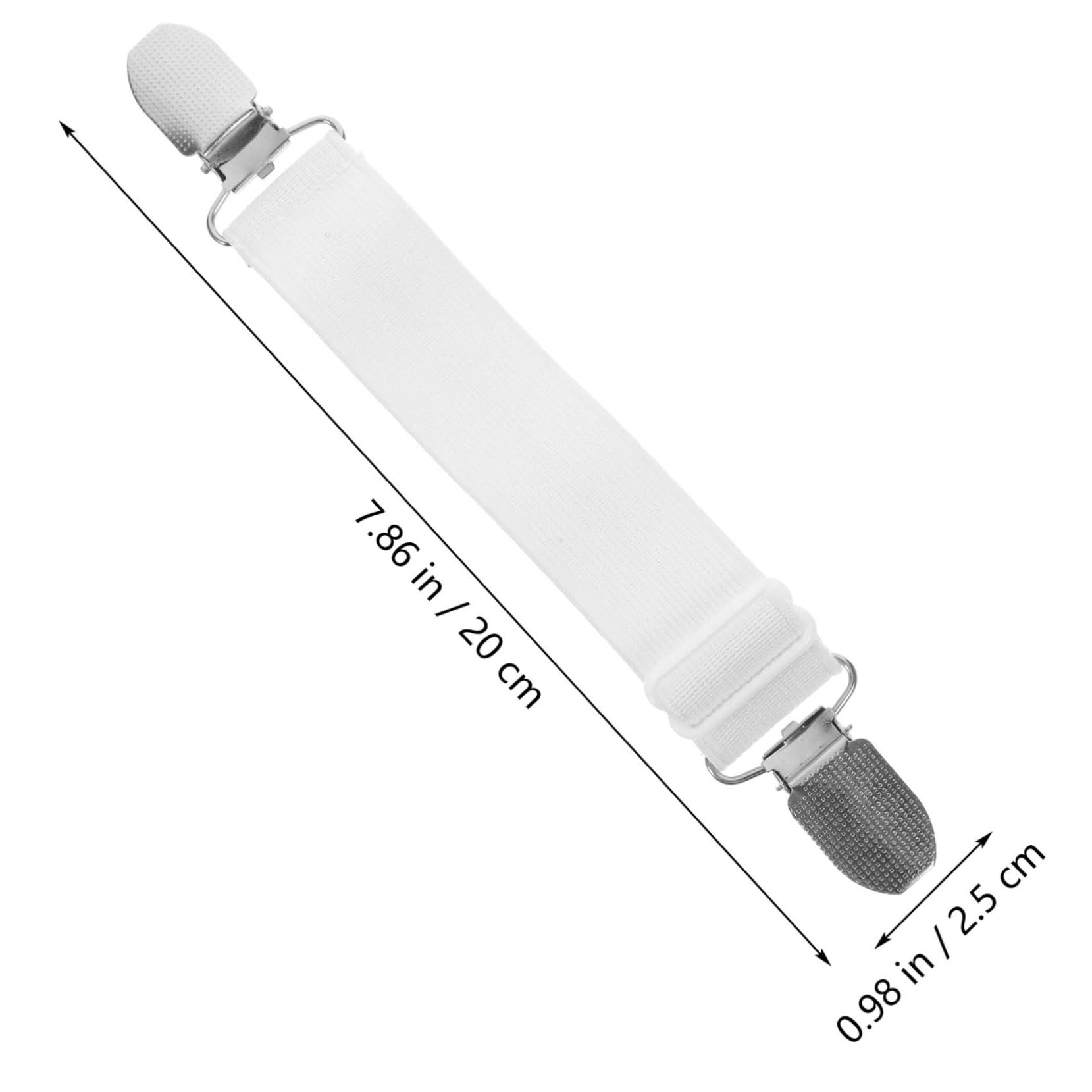 FOYTOKI Elastic Stirrups Boot Clips for Motorcycle Cycling Universal Pant Fitting Clips