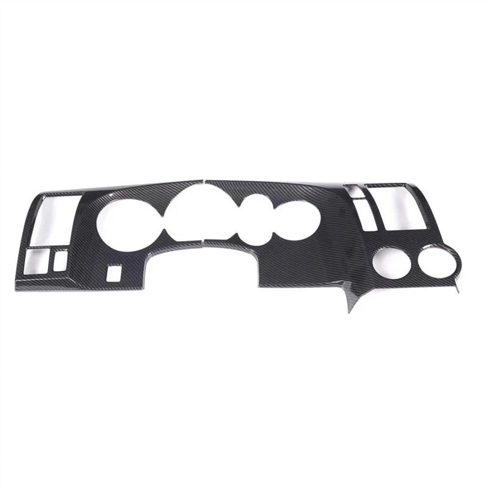 Piwine Carbon Fibre Car Interior Accessories Sticker Dashboard Tachometer Panel Decorative Cover For Toyota For Tundra 2007-2013