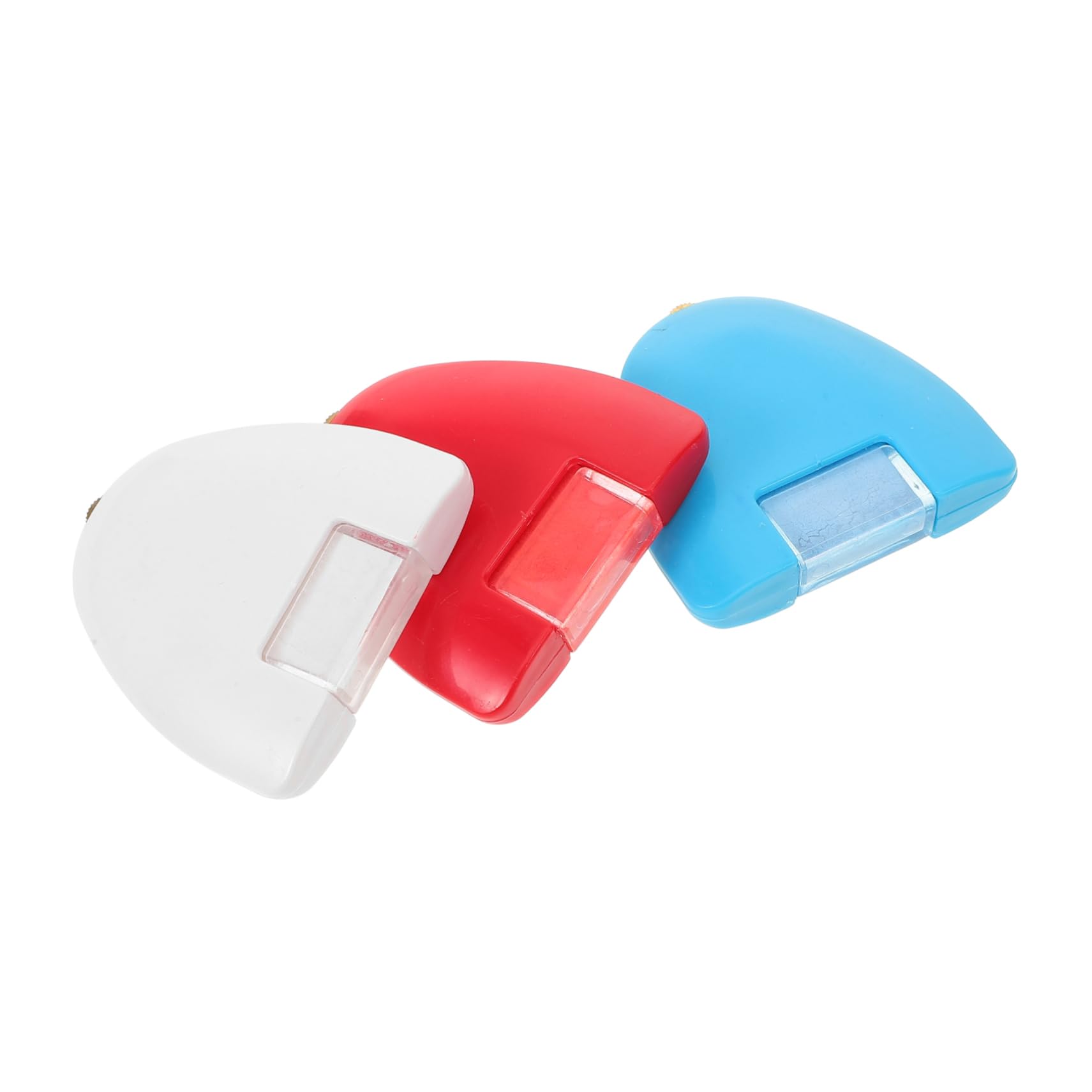ARTIBETTER Rueda De Polvo De Dibujo De Trazador Marcador De Costura De Costura Modistas Tiza Marcadores De Tela Rastreo Marcadores De Costura El Plastico 3 Piezas X 4