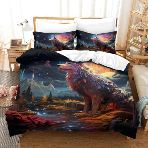 Housse de couette dragon hypoallergénique parure de lit douce avec fermeture éclair - 3