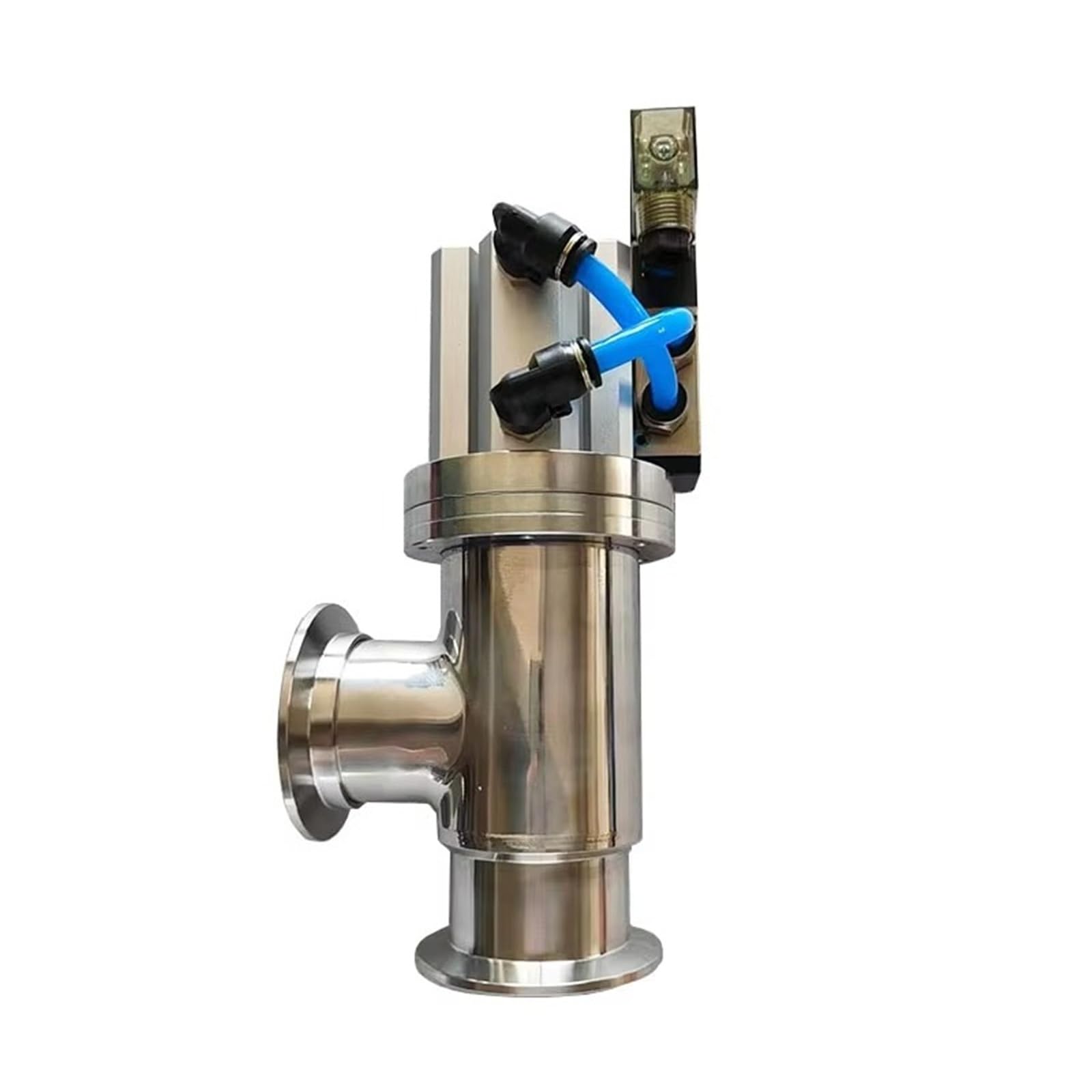 Trgyjgkf Medium Pressure Stainless Steel Pneumatic Vacuum Angle Valve