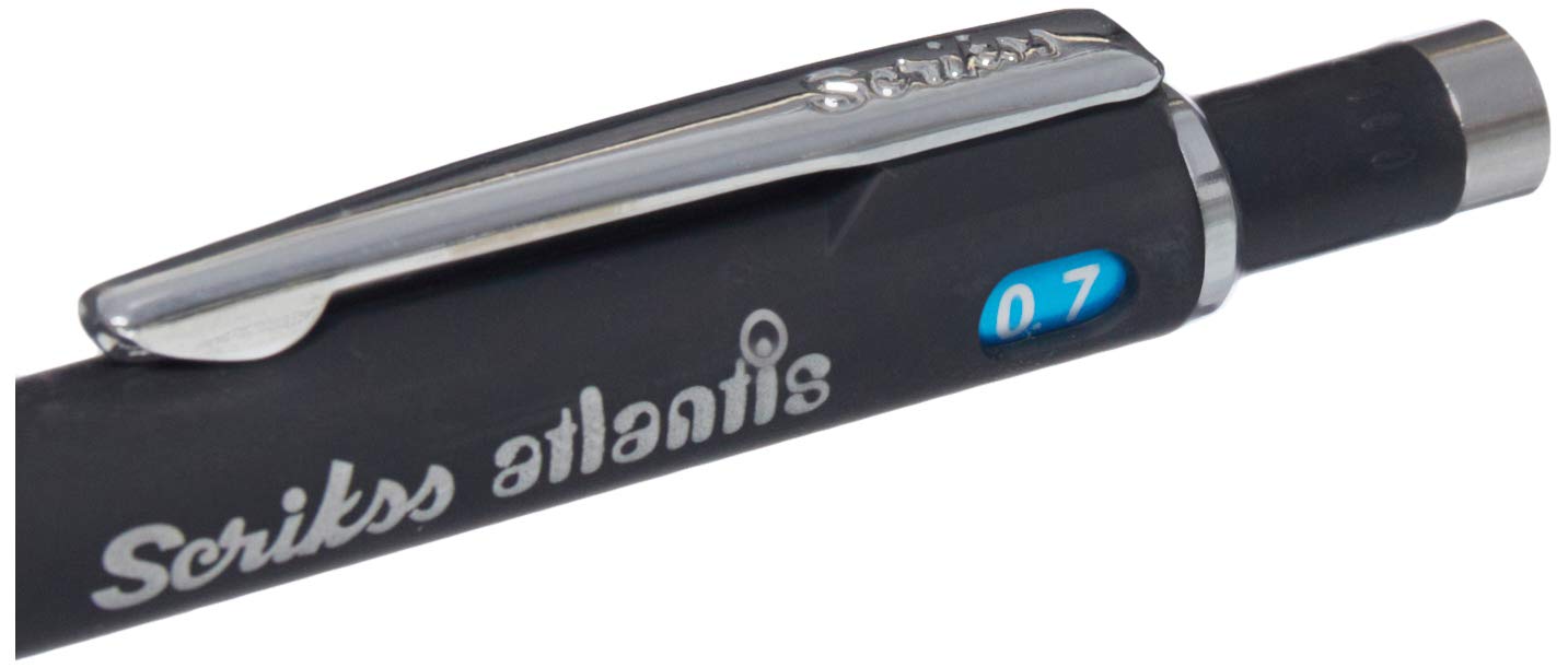 Scrikss Office Atlantis Versatil Kalem 0.7 Mm Siyah