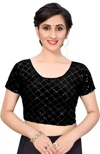 Unstitched Multi Purpose Embrodired Wrok Velvet Fabrics and Blouse Pieces For Festive,Holi,Navratri and Spacial Occasions