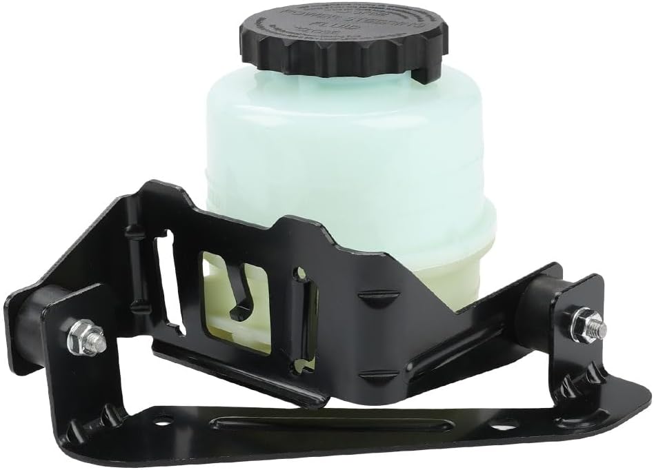 WMPHE Power Steering Reservoir with Bracket Compatible with Toyota Sequoia 2001 2002 2003 2004 2005 2006 2007, Compatible with Toyota Tundra 4.7L V8 2000 to 2006, Replacement for 603-678, 443600C030
