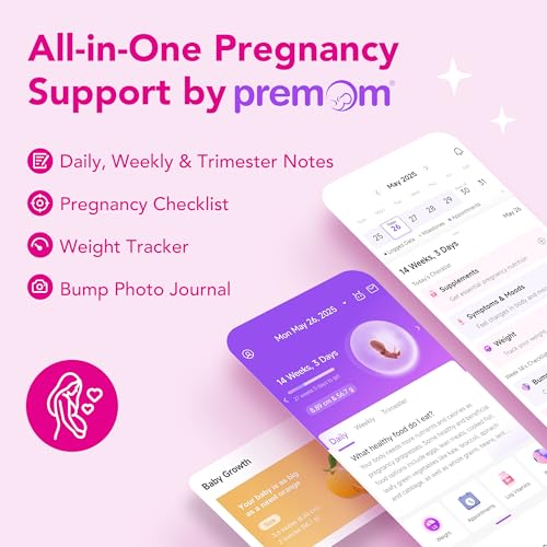 Image of Easy@Home Pregnancy Test Strips Kit, 5 Pack Early Detection hCG Tests - Powered by Premom Ovulation Predictor iOS and Android APP