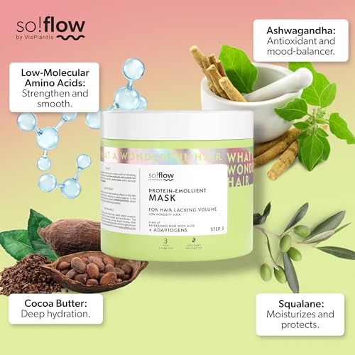 Soin capillaire naturel So!Flow routine douche pour cheveux soyeux
