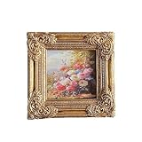 Folpus Retro-Design-Fotorahmen, quadratischer Bilderrahmen, Leichter - oder Tisch-Bilderhalter für...