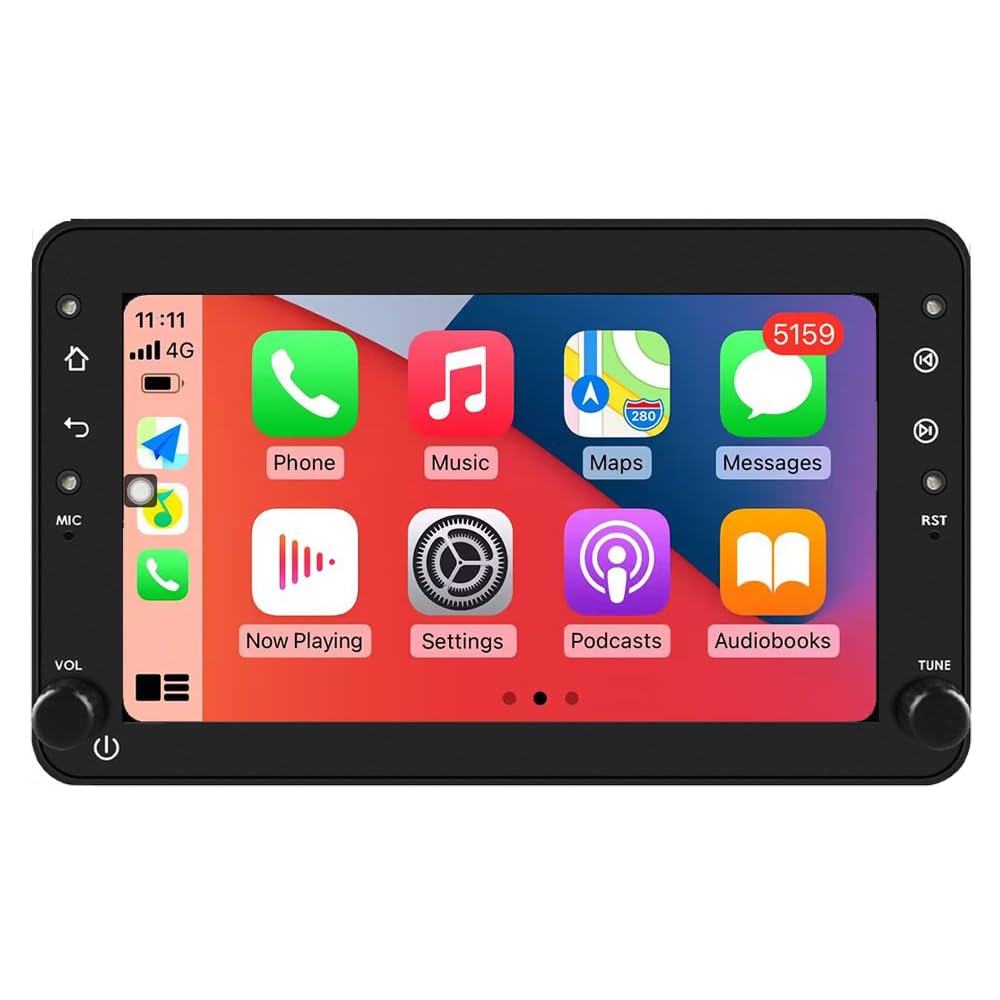 RoverOne Radio de coche GPS para Alfa Romeo 159 Brera Spire Sportwagon 2005-2011 Carplay Android Auto Stereo Unidad principal Bluetooth Sat Navigation