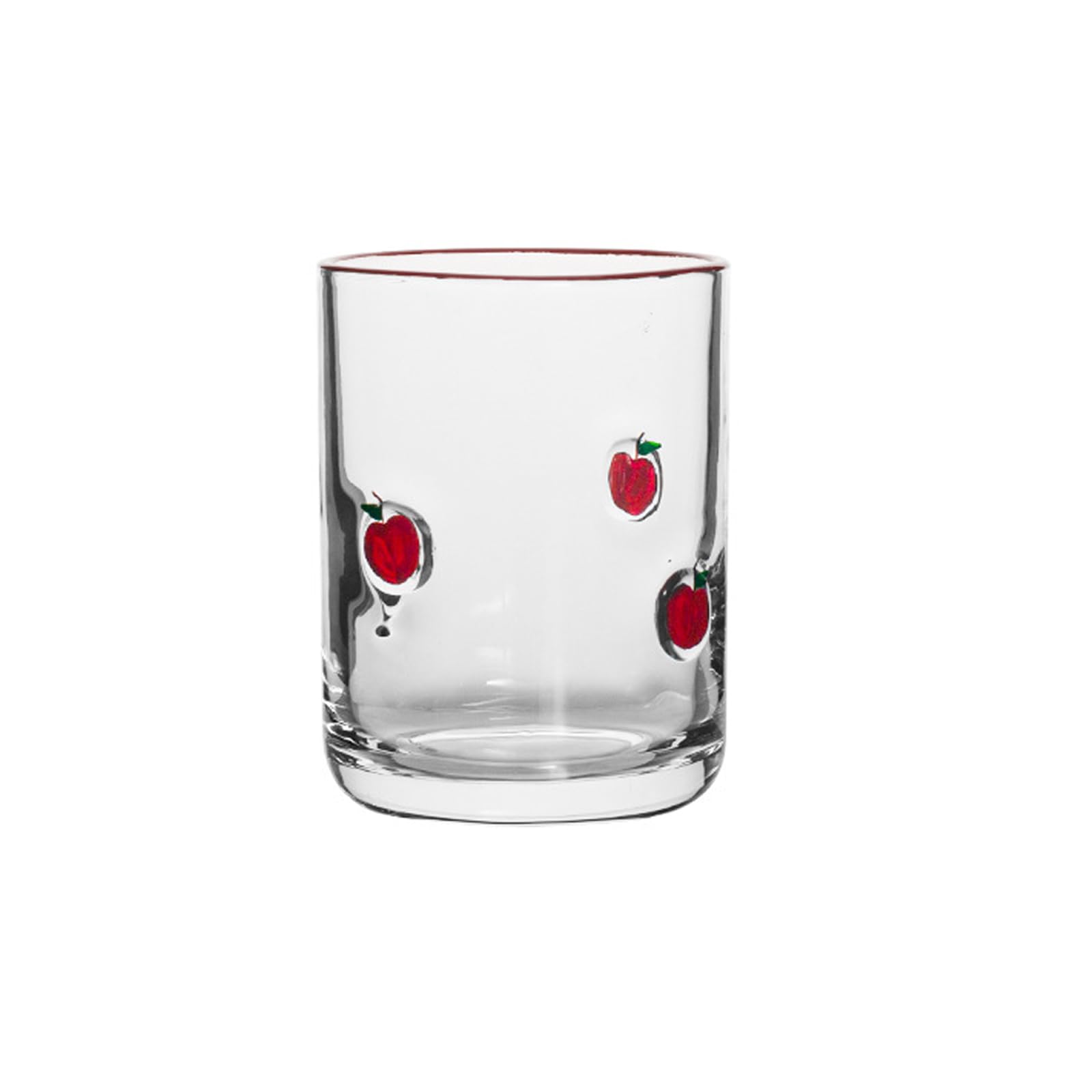 Xjdzineq Multifunctional Fruit Glass Cup for Juices Coffee and Cocktails Fashion Designs User Friendly and Safe Construction Party Glass