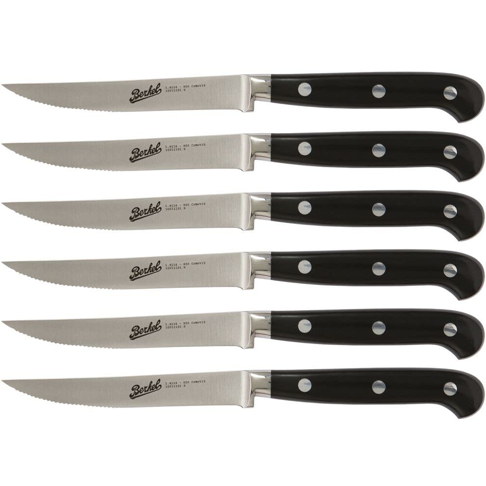 Berkel – Set di coltelli da bistecca Ad Hoc NERO