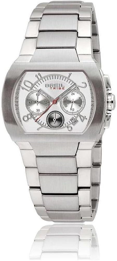 Breil 79201 - Orologio da polso da donna, cinturino in acciaio inox colore argento