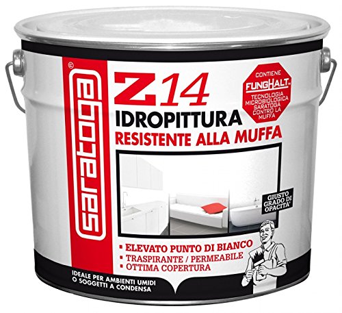 Saratoga Idropittura Z14 Antimuffa Lt.10