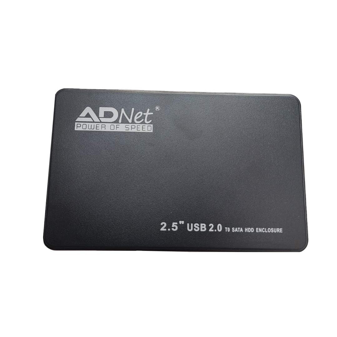 Jhoomazy ADNET AD-M-993 USB 2.0 Hard Drive Disk (HDD) External Enclosure Casing for Laptop/PC (Size 2.5 inch, Black) (B0CVQPD75R) Amazon Price History, Amazon Price Tracker