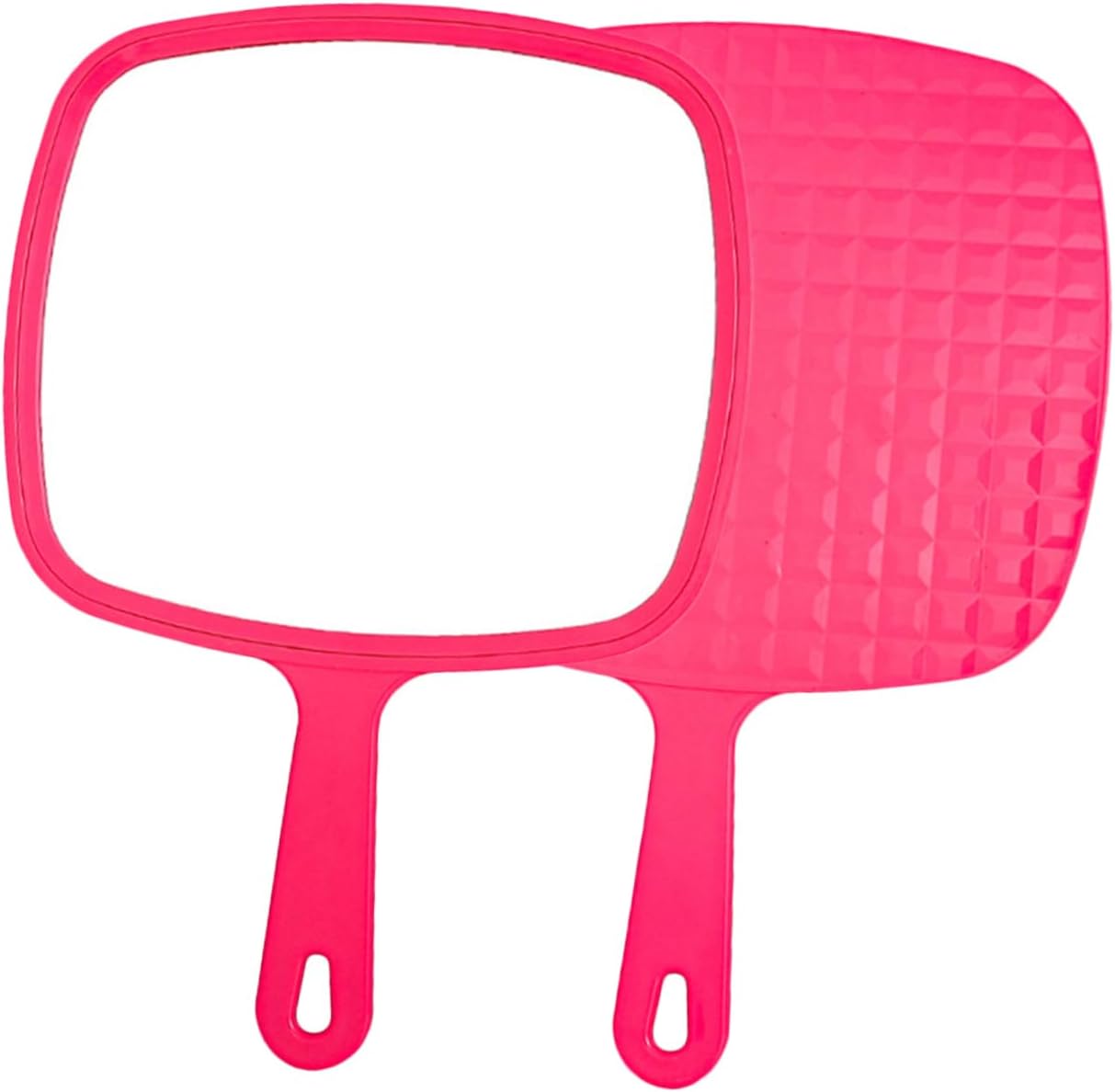 2pcs Handheld Makeup Mirror Portable Decorative Mirror for Travel Dormitory Use Ergonomic Design for -ups Chic Finish