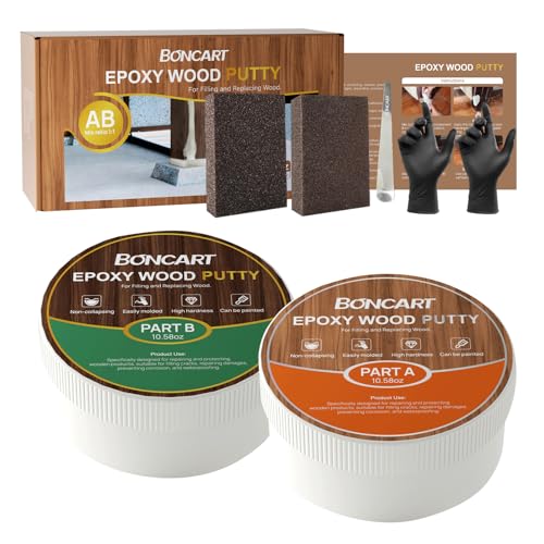 Boncart 2-Part AB Epoxy Wood Putty