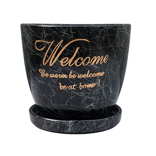 Pot de fleur en céramique YRYRYW, idée cadeau idéale pour décoration