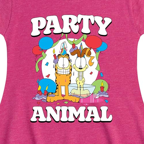 HYBRID APPAREL - Garfield - Party Animal - Toddler & Youth Girls Fit & Flare Dress2