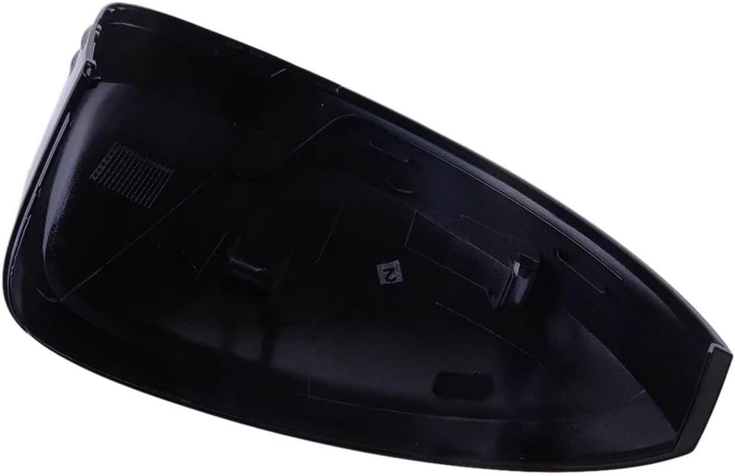 1Pair Exterior Side Rear View Mirror Cover Cap For VW Tiguan MK2 2017 2018 2019 2020 Gloss Black Rearview Mirror Cap Left and Right Side