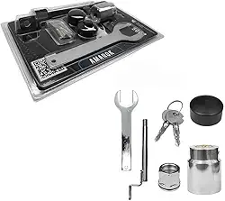 KX3 Trava Antifurto Estepe Amarok 2010-2019 Aço Chave Tetra