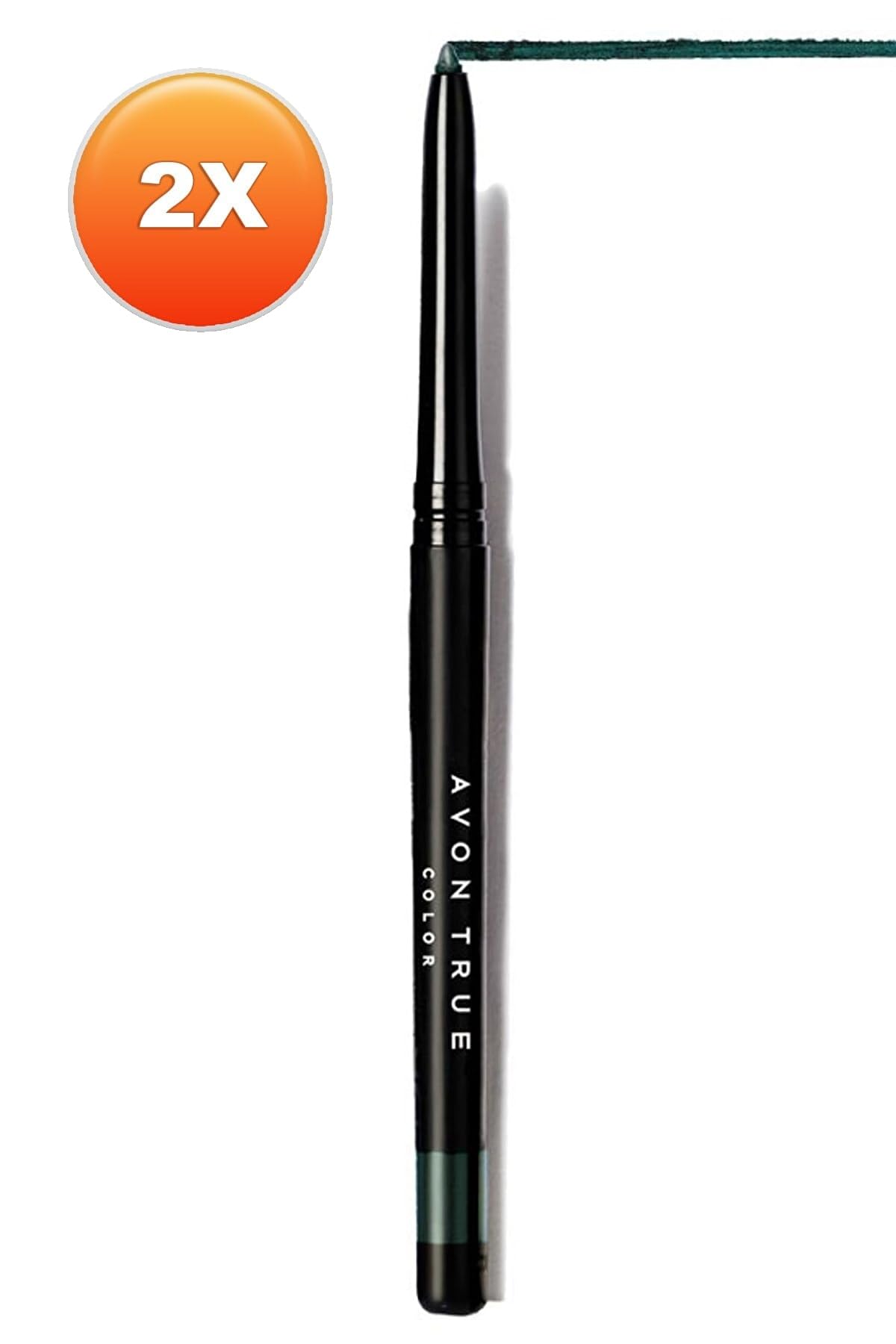 Avon Glimmersticks Pırıltılı Asansörlü Suya Dayanıklı Göz Kalemi Emerald Glow 2'li Set