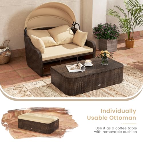 outdoor daybed canopy product image