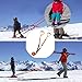 JUUNthy Ski Strap Ski Training Leash Skiing Training Belt Skiing Auxiliary Rope Skiing Training Gifts for Beginners