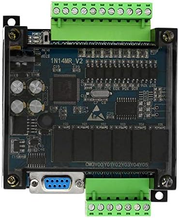 PLC Programmable Logic Controller FX1N-14MR Industrial-Grade 32-bit MCU Industrial Control Board RS485 Port DC24V For MODBUS