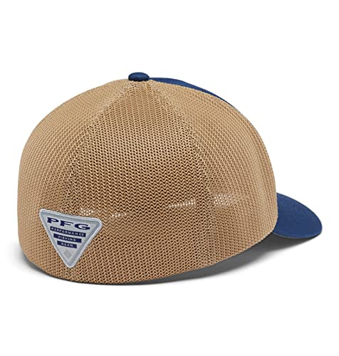 Image of Columbia Unisex PFG Fish Flag Mesh Ball Cap
