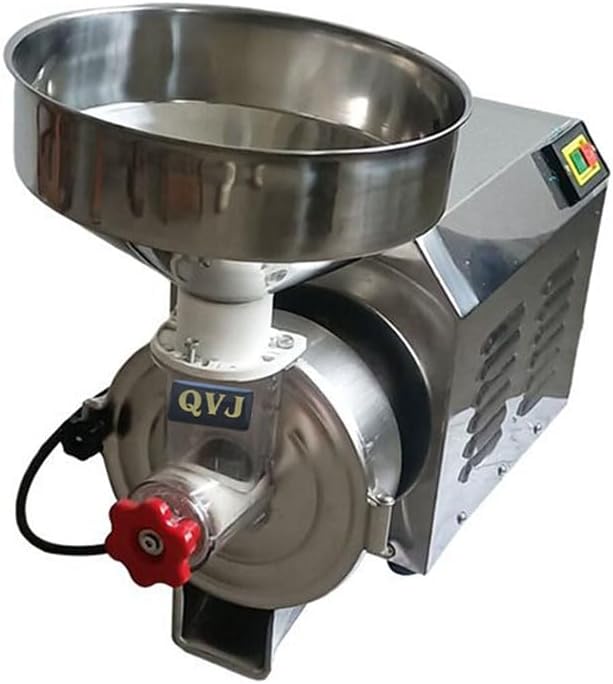 Peanut Butter Maker Machine Nut Butter Machine Electric Grinder Peanut Butter Maker Sesame Sauce Grinder Home Commercial for Groundnut Almond Cashew Nut and Sesame