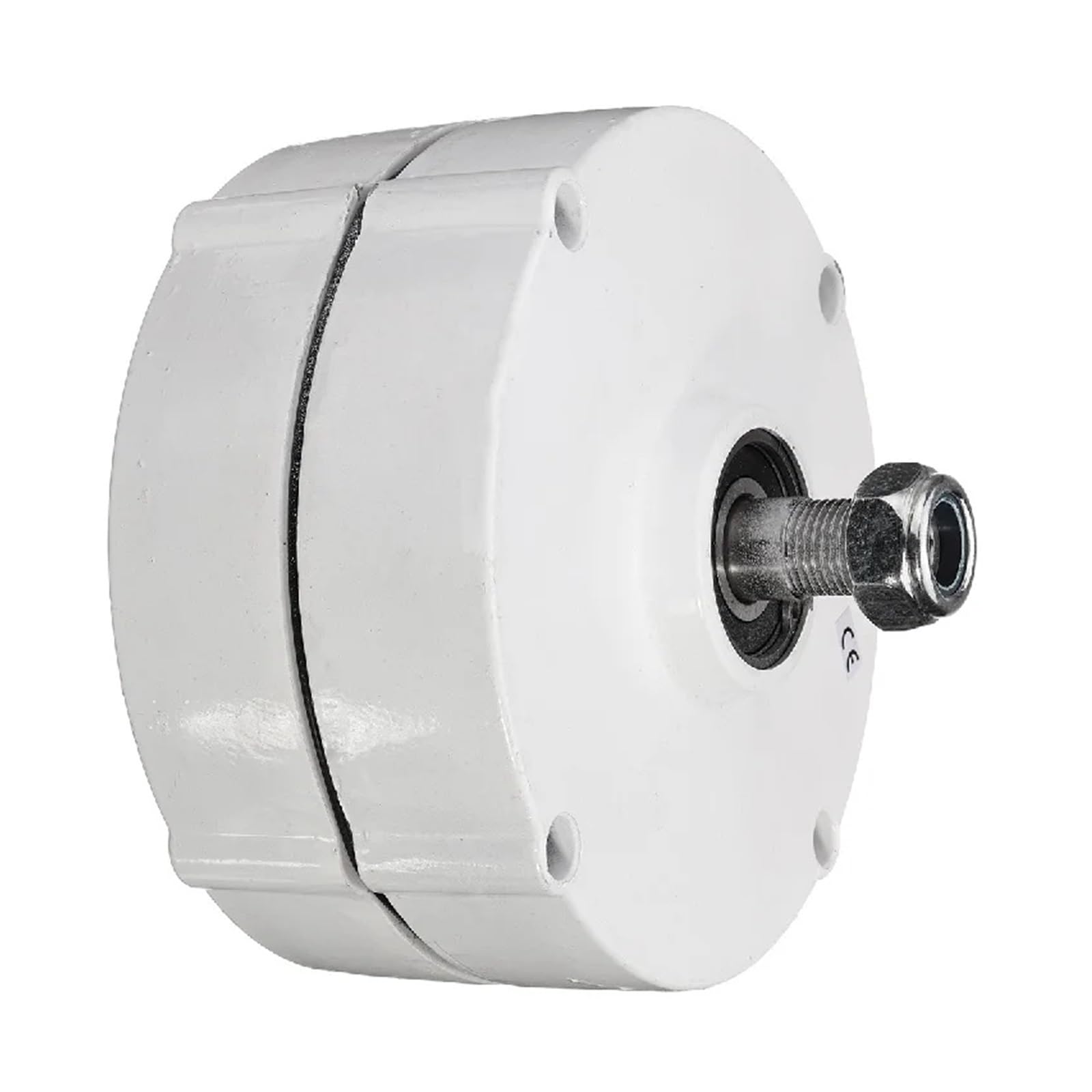 Wind Turbines, Small 200W Permanent Magnet Generator Low Speed Start NdFeB Alternator Aluminum Shell Generators For DIY Wind Turbines(NB,Single Shaft,Onecolor)