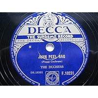 The Duchess John Peel Rag 78 Decca F10231 NM 1950s