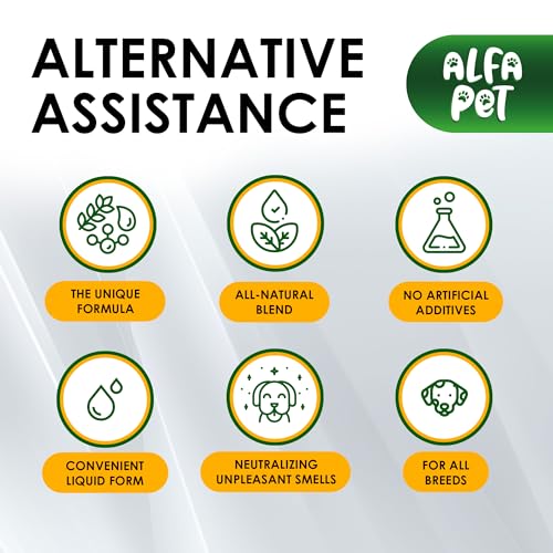 Yeast Infection Treatment for Dogs Helps with Itching & Allergies – Dog Yeast Infection Treatment Liquid Herbal Supplement – for All Breeds – Bacon Taste – 2 Oz