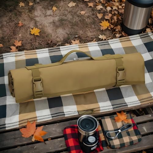 Tapis de couchage pliable et imperméable grand format pour camping - 4