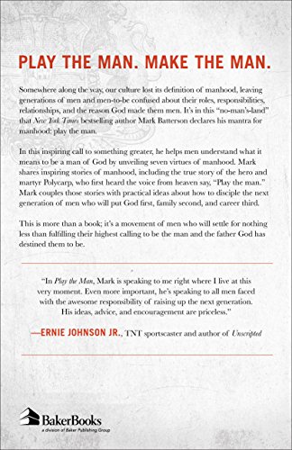 Play The Man: Becoming The Man God Created You To Be #TOP1