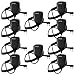 Retevis 2 Pin Speaker Mic Walkie Talkies Micpnone for Arcshell AR-5 AR-6 Baofeng UV-5R BF-888S Retevis H-777 RT21 RT22 RT27 Two Way Radios (10 Packs)