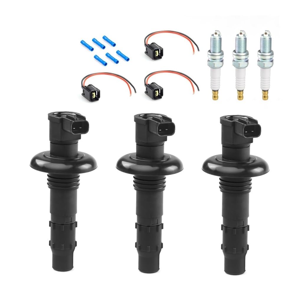 Bujías Bobina de Encendido Bujías con Chispa para Sea Doo RXT RXP GTX para GTR GTI Wake GTS 130 155 215 255 260 296000307 420664020 290664020