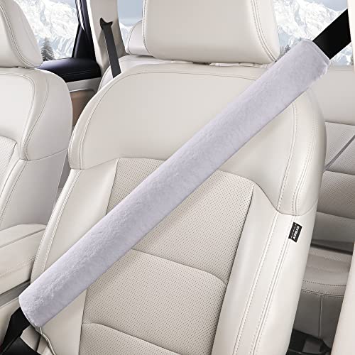 Extra Long Seatbelt Cover Super Soft Furry for Adults Kids Women & Men