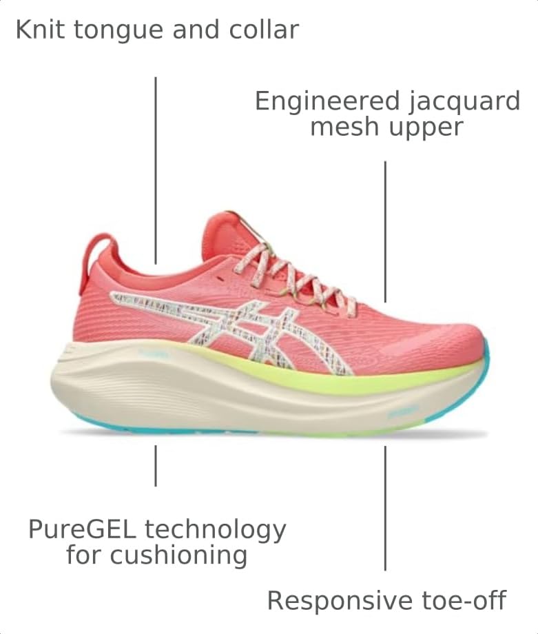 Image of ASICS Women's Gel-Nimbus 27 Running Shoes