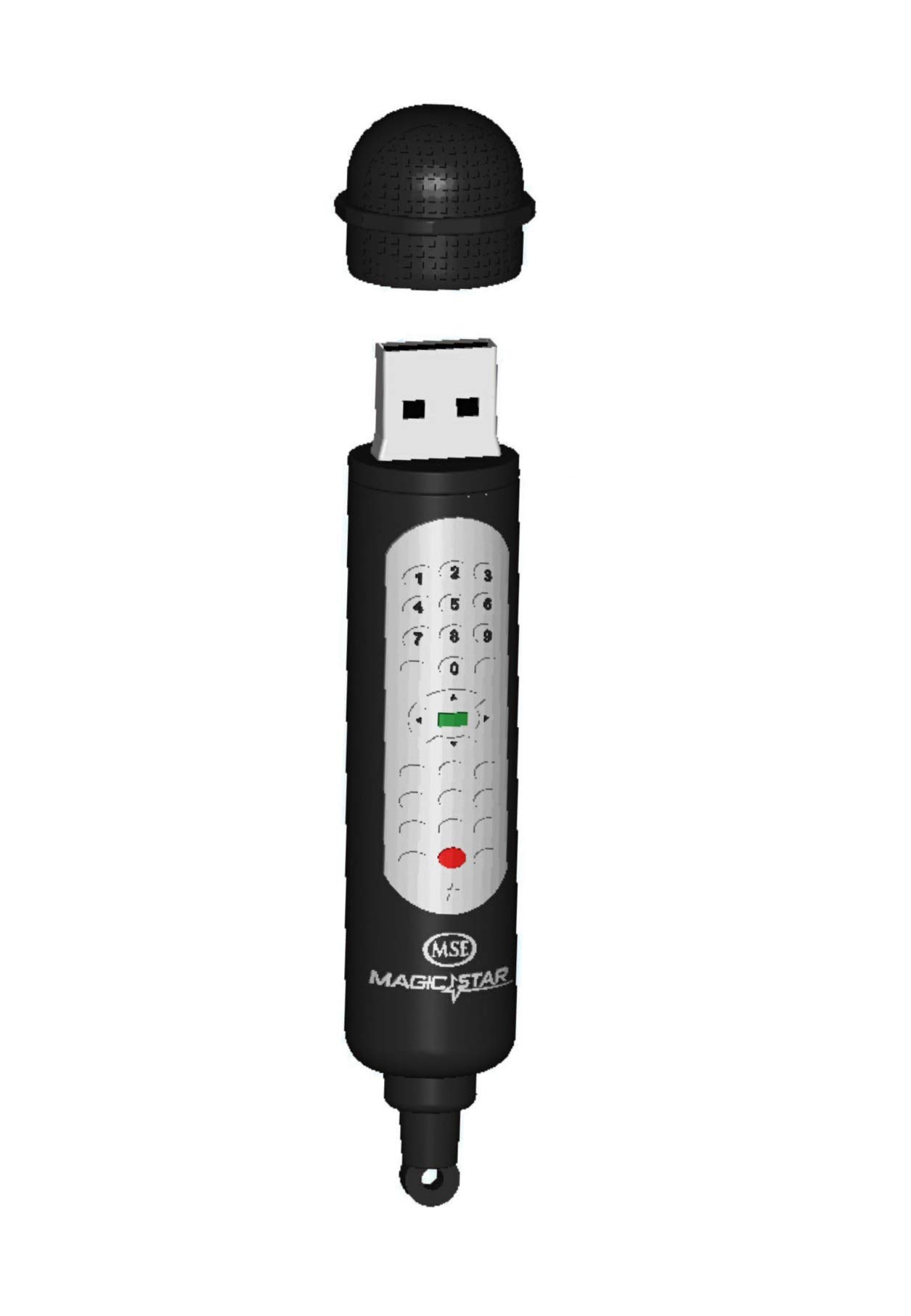 MAGIC STAR 8GB USB Flash Drive - Microphone Design