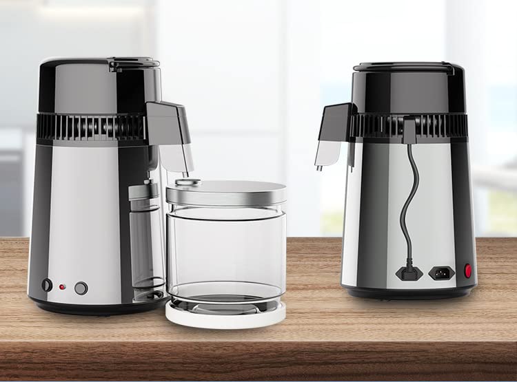 蒸留水器 純水蒸留器 容量4L 水量1L/H 家庭用 Amazon | 水蒸留器 蒸留水器 蒸留機 容量4L 1L/1時間 高純度 全自動